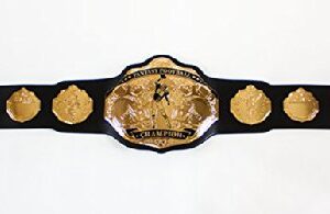 Undisputed Belts Fantasy Football Championship Belt Trophy - Spike (Black/Gold)