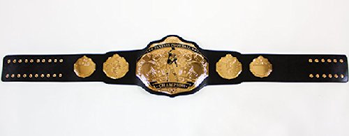 Undisputed Belts Fantasy Football Championship Belt Trophy - Spike (Black/Gold)