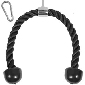 yes4all tricep rope - exercise machine attachment press down - 27" rope length