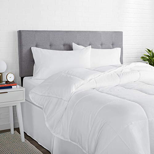 Amazon Brand – Pinzon Hypoallergenic Down Alternative Comforter - Full or Queen