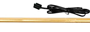 Lockdown GoldenRod 12' Dehumidifier Rod with Low Profile Design and Easy Installation for Gun Vault Humidity Control and Rust Prevention, Made in USA