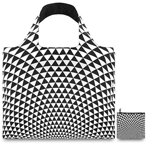 LOQI Pop Prism Reusable Shopping Bag, Multicolor