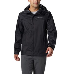 columbia men's watertight ii jacket, black, small
