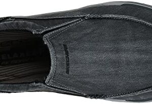 Skechers Men's Expected Avillo Moccasin, Black, 12 Medium US