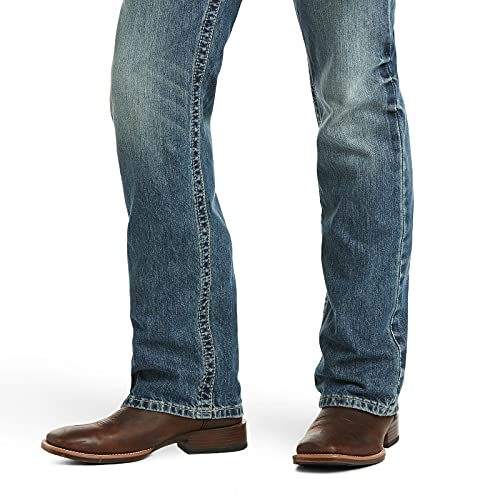 Ariat Men M5 Slim Stackable Straight Leg Jean, Gambler, 33W x 32L