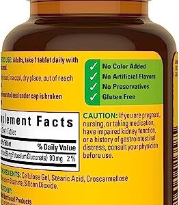 Nature Made Potassium Gluconate 550mg, 100 tablets