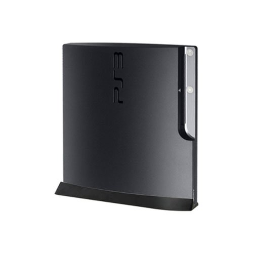 OSTENT Skid Proof Console Vertical Stand for Sony PS3 Slim Console Color Black