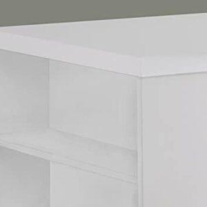 Monarch Specialties I 32"X 36" / White Counter Height DINING TABLE,