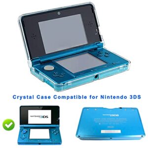 OSTENT Hard Crystal Case Clear Skin Cover Shell for Nintendo 3DS