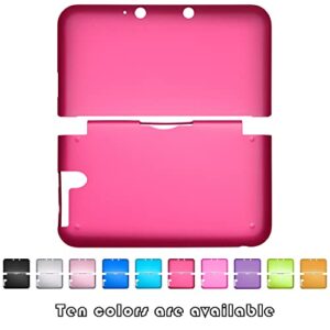 OSTENT Anti-Shock Hard Metal Box Cover Case Shell for Nintendo 3DS XL LL (Red)