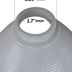 Satco 8 Inch Diameter Reflector-Type IES Replacement Shade for Stiffel