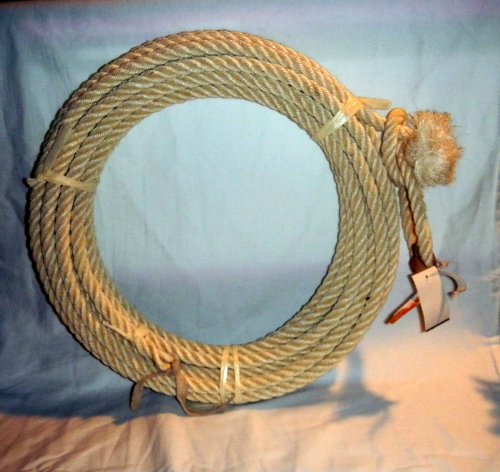 40 Ft Rodeo Rope Lasso - Lariat Riata Western Agave Maguey Straw from Mexico