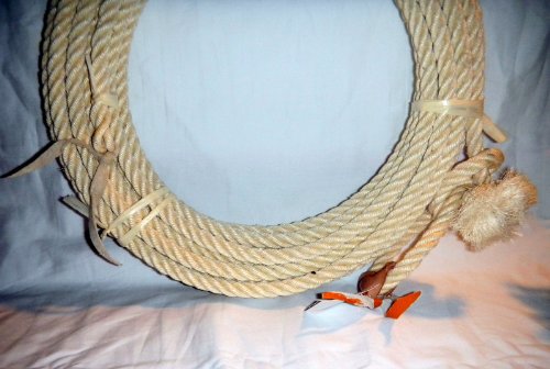 40 Ft Rodeo Rope Lasso - Lariat Riata Western Agave Maguey Straw from Mexico