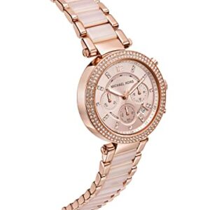 Michael Kors Analog Rose Dial Women's Watch - MK5896