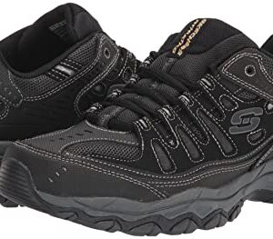 Skechers mens Afterburn M. Fit fashion sneakers, Black, 10 X-Wide US