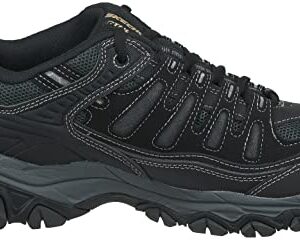 Skechers mens Afterburn M. Fit fashion sneakers, Black, 10 X-Wide US