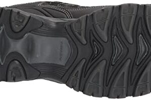 Skechers mens Afterburn M. Fit fashion sneakers, Black, 10 X-Wide US