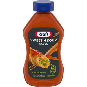 kraft sweet 'n sour sauce (12 fl oz bottles, pack of 12)