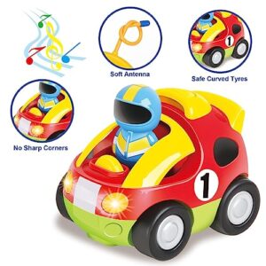 Liberty Imports My First Cartoon RC Race Car Radio Remote Control Toy for Baby, Toddlers, Children