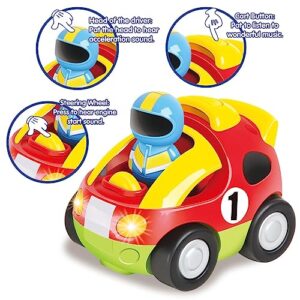Liberty Imports My First Cartoon RC Race Car Radio Remote Control Toy for Baby, Toddlers, Children