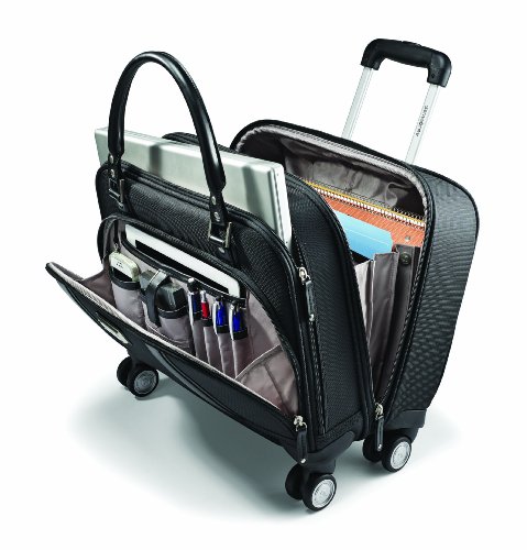 Samsonite Women's Spinner Mobile Office, Black, One Size