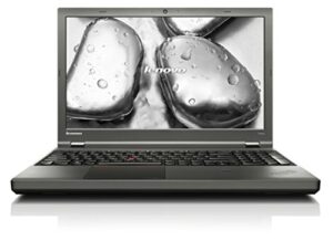 lenovo thinkpad t540p business laptop 20be004eus (15.6" display, intel i5-4300m 2.6ghz, 4gb ram, 500gb 7200rpm, 720p camera, fingerprint reader, backlit keyboard, windows 7 pro 64)