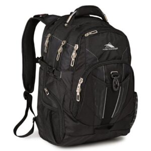 high sierra xbt - tsa laptop backpack, black, one size