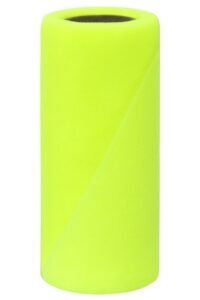 falk fabrics tulle spool, 6-inch by 25-yard, neon yellow