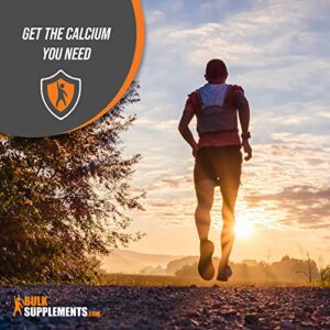 BulkSupplements.com Calcium Lactate Powder - Calcium Lactate Supplement - Calcium Powder - Calcium Lactate Food Grade - Vegan Calcium - 1500mg (195mg Calcium) per Serving (500 Grams -1.1 lbs)