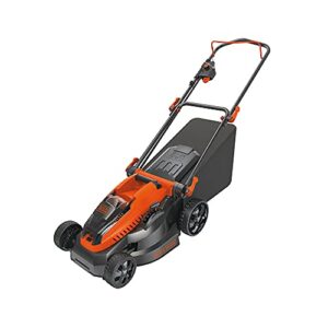 black+decker 40v max* cordless lawn mower with battery and charger included (cm1640)
