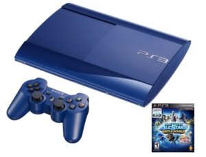 ps3 azurite 250gb system with playstation all-stars battle royale bundle