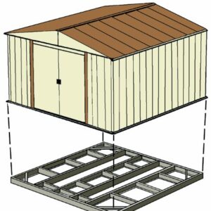 Arrow Sheds FDN106 Base Kit for 4'x10', 8'x6' & 10'x6' Arrow sheds