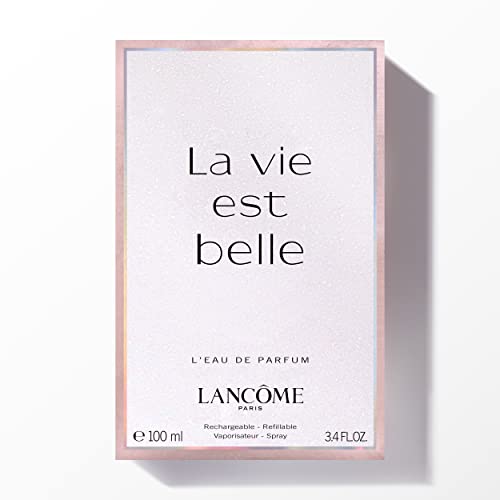 Lancôme La Vie Est Belle Eau de Parfum - Floral & Sweet Women's Perfume​ - With Iris, Patchouli & Vanilla - Long Lasting Fragrance - 3.4 Fl Oz