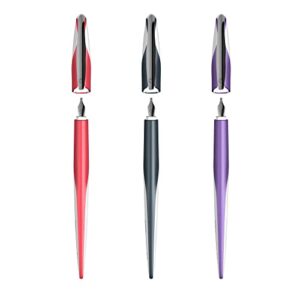 Herlitz My Pen Style Nicewriter Set with Calligraphy Pen - Dark Shale