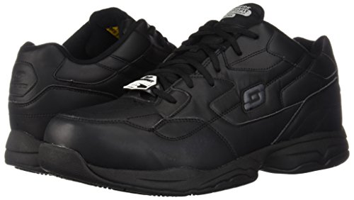 Skechers Men's Felton Sneaker, Black, 11 Wide