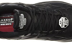 Skechers Men's Felton Sneaker, Black, 11 Wide