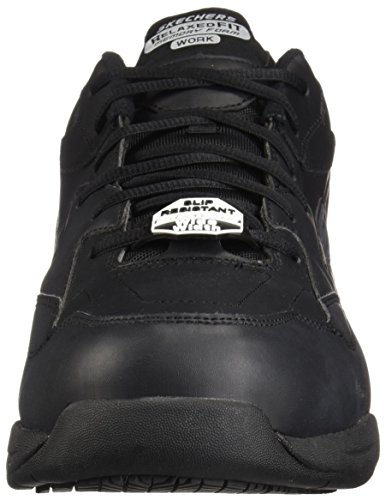 Skechers Men's Felton Sneaker, Black, 11 Wide