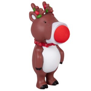 Hog Wild Holiday Reindeer Popper Toy - Shoot Foam Balls Up to 20ft for Kids