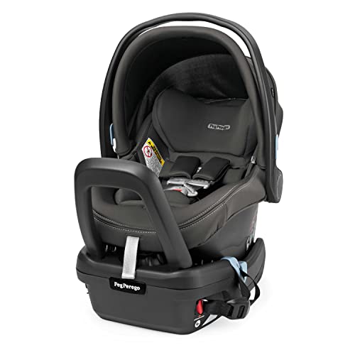 Peg Perego Primo Viaggio 4-35 - Rear Facing Infant Car Seat - for Babies 4 to 35 lbs - Made in Italy - Atmosphere (Grey)