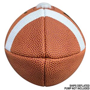 Passback Pro Composite Football, Ages 14+, High School Training Football, (Ships Deflated)