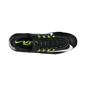 Nike Vapor Carbon Elite TD Mens Football Cleats Black/White 631425 011 (13.5 M US)