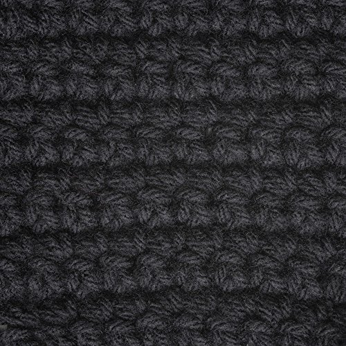 Caron One Pound Solids Yarn, 16oz, Gauge 4 Medium, 100% Acrylic - Black- For Crochet, Knitting & Crafting ( 1 Piece )