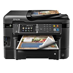 epson workforce wf-3640 wireless color all-in-one inkjet printer with scanner and copier, amazon dash replenishment ready