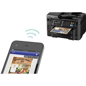 Epson WorkForce WF-3640 Wireless Color All-in-One Inkjet Printer with Scanner and Copier, Amazon Dash Replenishment Ready