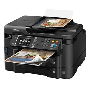 Epson WorkForce WF-3640 Wireless Color All-in-One Inkjet Printer with Scanner and Copier, Amazon Dash Replenishment Ready