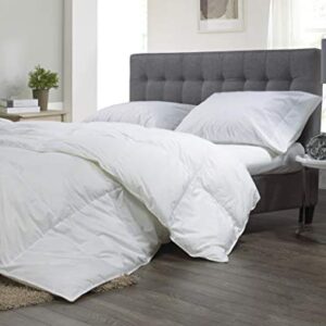 WESTEX Canadian Lac Brome White Duck Down Comforter, Queen