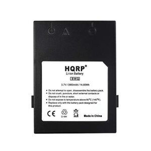 hqrp battery compatible with magellan promark 3, thales cx, thales mmce, thales mobilemapper, promark3 rtk, ashtech mobile-mapper cx gis-gps receiver 111141 37-lf033-001 980782 pro mark