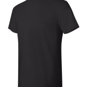 Hanes Men's Big and Tall Nano Premium Cotton T-Shirt (Pack of 2), Black, 3X-Large