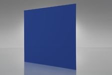 Blue Acrylic Plexiglas Plastic Sheet 1/8" 12" X 12" # 2114