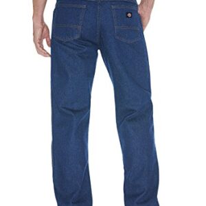 Dickies mens Regular-fit Five-pocket jeans, Stone Washed Indigo Blue, 42W x 29L US